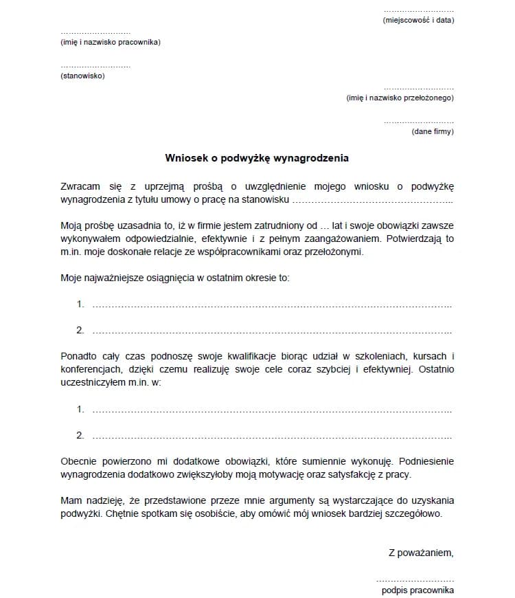 Jak skutecznie uzasadnić wniosek o podwyżkę wynagrodzenia i przekonać pracodawcę