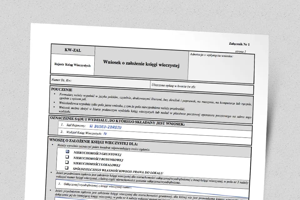 Jak złożyć wniosek do ksiąg wieczystych bez błędów i opóźnień – krok po kroku