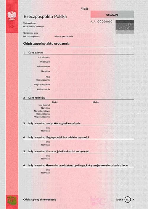 Czy za odpis aktu urodzenia trzeba płacić? Sprawdź, ile kosztuje i kiedy jest darmowy