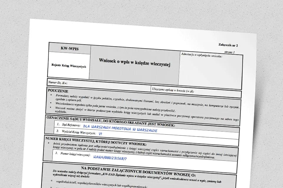 Jak wypełnić wniosek o wpis hipoteki i uniknąć najczęstszych błędów